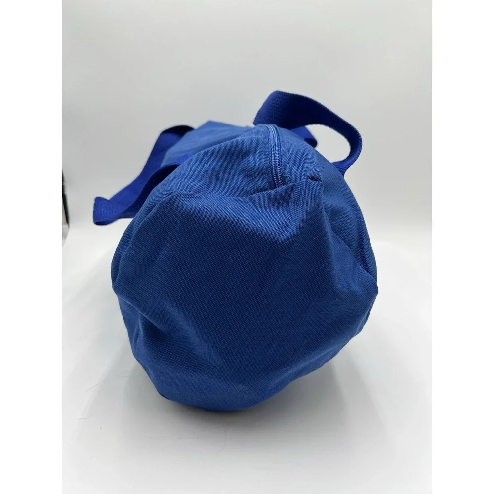 Vintage VISA Promotional Duffel Bag Blue Travel Gym Overnight YKK Zipper NWOT